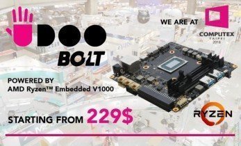 UDOO BOLT: A UDOO AMD-powered Maker Board