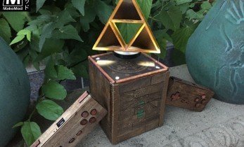 Raspberry Pi Zelda Triforce Mod Created