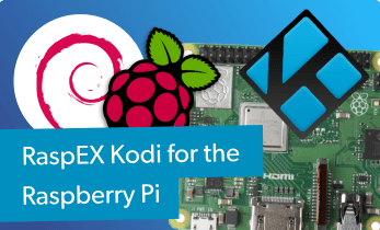 RaspEX Raspberry Pi Kodi Desktop