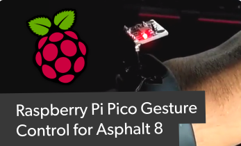 Raspberry Pi Pico Gesture Control - Play Asphalt 8 Using Hand Gestures!