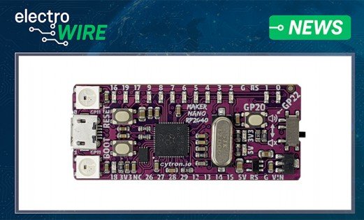 $7 Maker Nano RP2040 Is a New Spin on Arduino Nano RP2040 Connect