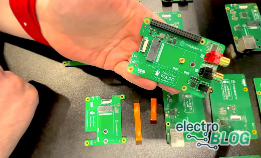 Raspberry Pi accessory boards with NVMe support: Embedded World 2024